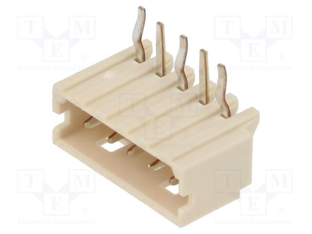 Connector: wire-board; socket; male; PIN: 5; MicroBlade; angled; THT