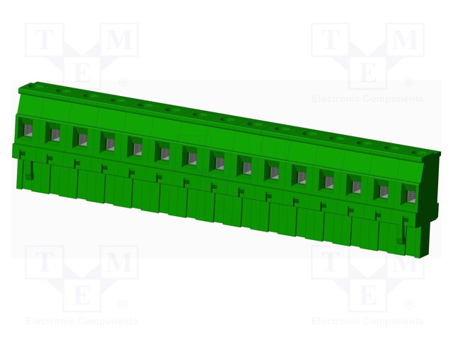 Connector: pluggable terminal block; plug; female; angled 90°