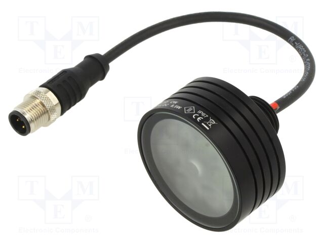 Lamp: machine light; 8.5W; 0.35A; 60000h; 40°; 5200-5700K; -10÷60°C