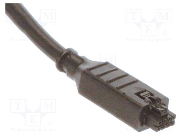 Cable: Nano-Fit-Nano-Fit; female; PIN: 8; Len: 1m; Nano-Fit; tinned
