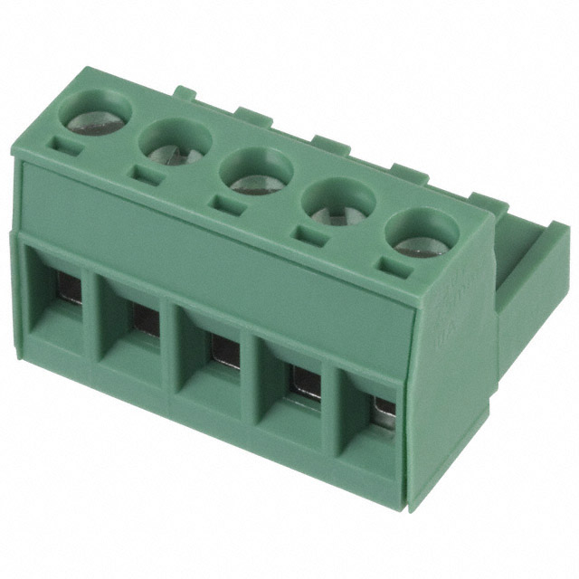 Pluggable terminal block; 5.00mm; ways: 5; straight; plug; female