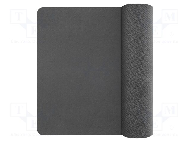 Mouse pad; black; Features: labelling-friendly surface; 10pcs.