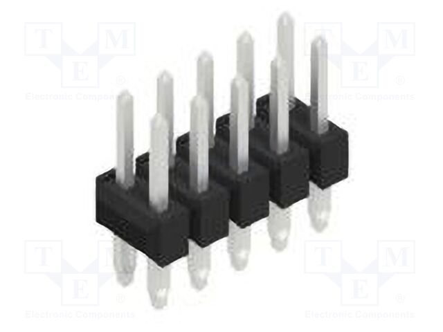 Connector: pin strips; pin header; male; PIN: 10; 2.54mm; THT; 2x5