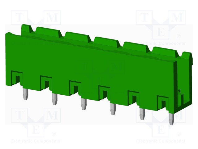 Connector: pluggable terminal block; socket; male; straight; THT
