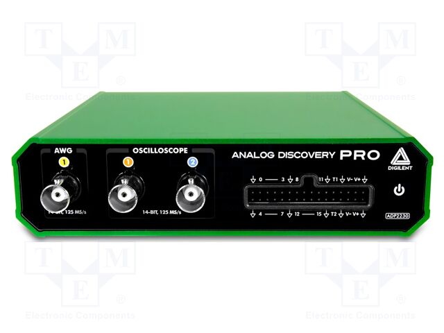 PC connected oscilloscope; 50MHz; Ch: 2; 125Msps; Interface: USB C
