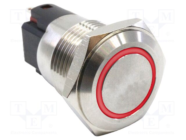 Switch: vandal resistant; Pos: 2; SPDT; 5A/250VAC; 2A/24VDC; IP65