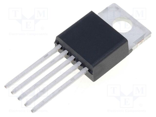 Buck (Step Down) Switching Regulator, Fixed, 4.5V-40V In, 3.3V And 1A Out, TO-220-5