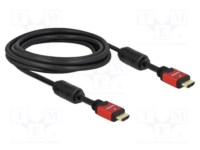 Cable; HDMI plug,both sides; HDMI 1.4,High Speed + Ethernet