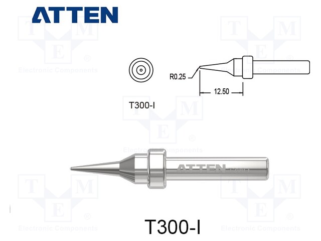 Tip; conical; 0.5mm; for  soldering iron; SP-H090,ST-9003D