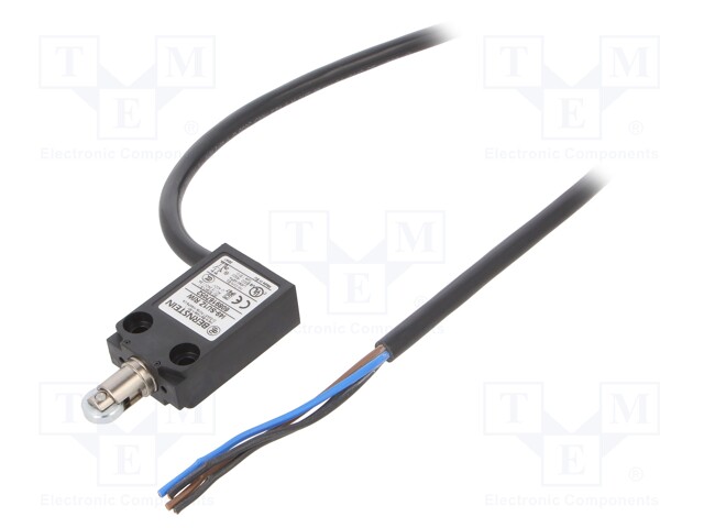 Limit switch; NO + NC; 10A; max.240VAC; lead 1m; IP67; -25÷70°C