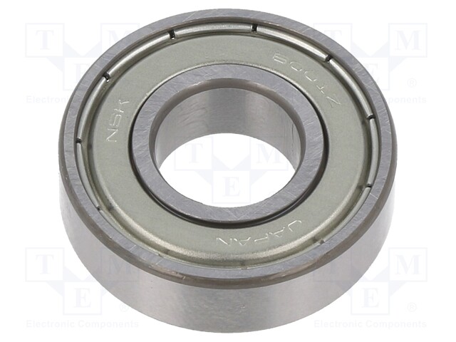 Bearing: ball; Øint: 12mm; Øout: 28mm; W: 8mm; bearing steel