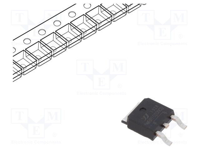 Diode: Schottky rectifying; SMD; 150V; 20A; Ufmax: 0.85V; TO252