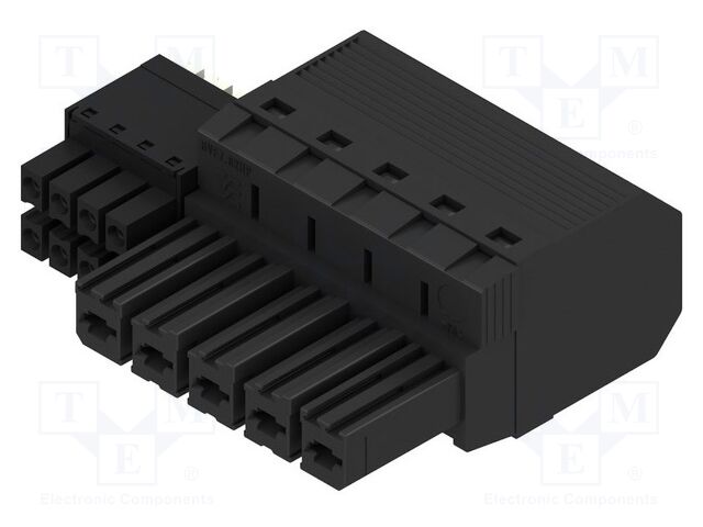 Pluggable terminal block