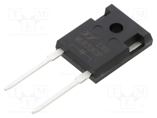 Diode: rectifying; THT; 600V; 30A; tube; Ifsm: 300A; TO247AC; 50ns