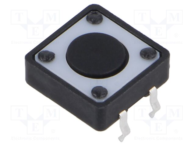 Microswitch TACT; SPST-NO; Pos: 2; 0.05A/12VDC; THT; 1.57N; 4.3mm