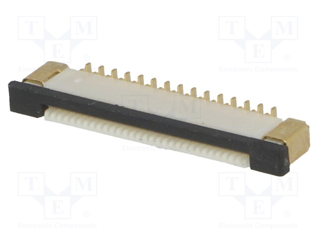Connector: FFC (FPC); vertical; PIN: 30; ZIF; SMT; 0.5A; 30mΩ; 0.5mm