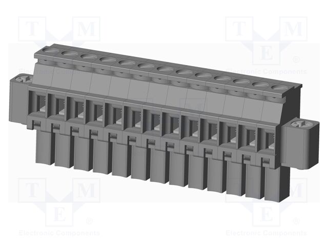 Connector: pluggable terminal block; plug; female; angled 90°