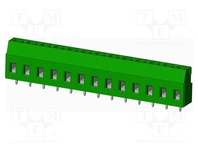 Connector: PCB terminal block; terminal; Plating: tinned; on PCBs