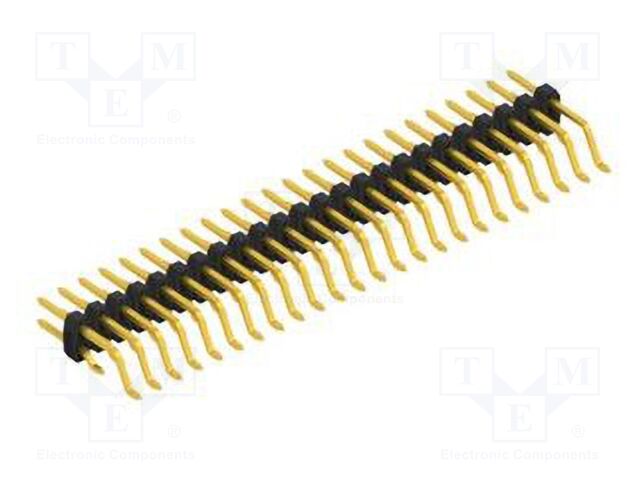 Connector: pin strips; pin header; male; PIN: 48; 2mm; SMT; 2x24