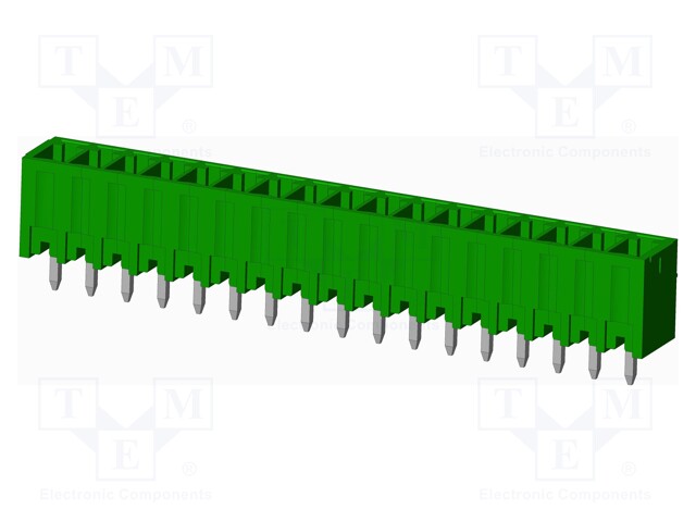 Connector: pluggable terminal block; socket; male; straight; THT