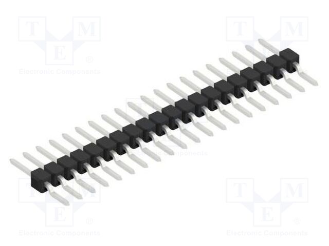 Connector: pin strips; pin header; male; PIN: 20; 2.54mm; SMT; 1x20