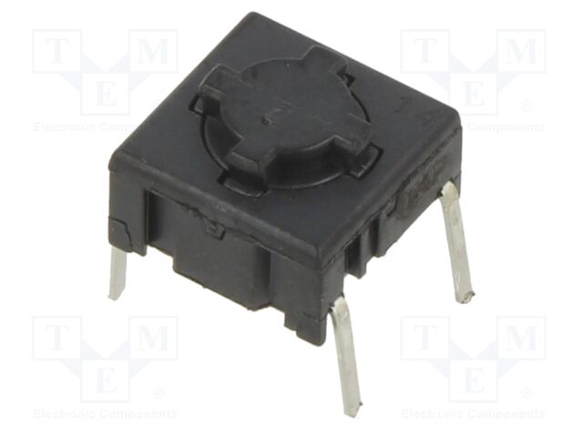 Microswitch TACT; SPST; Pos: 2; 0.05A/24VDC; THT; none; 2N; 6.4mm