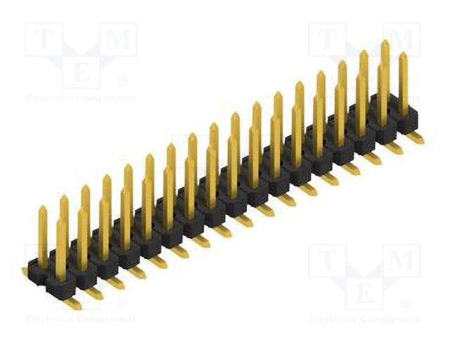 Connector: pin strips; pin header; male; PIN: 34; 2.54mm; SMT; 2x17