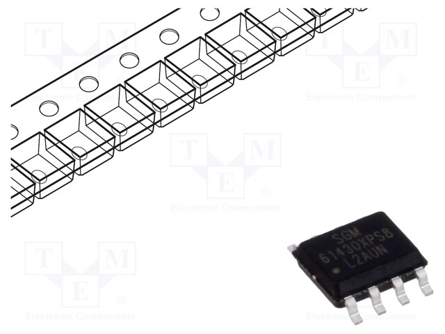 IC: PMIC; DC/DC converter; Uin: 4.5÷36V; 0.8÷24VDC; 3A; SO8; Ch: 1