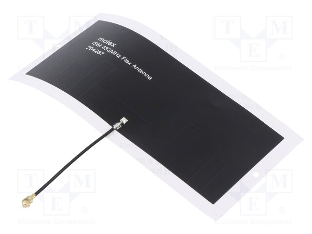 Antenna; NFC; 13.56MHz; 15x25mm; 2uH