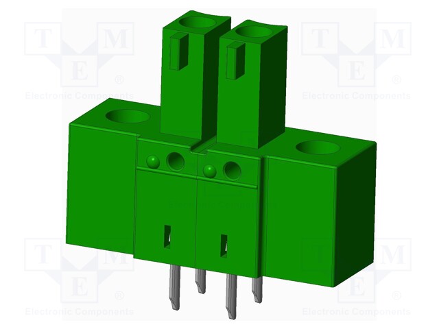 Connector: pluggable terminal block; socket; female; straight