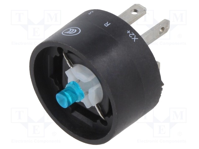 Contact block; 84; IP40; Leads: 2,8x0,8mm connectors; Contacts: NO