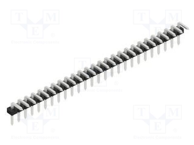 Connector: pin strips; pin header; male; PIN: 26; 2mm; THT; 1x26