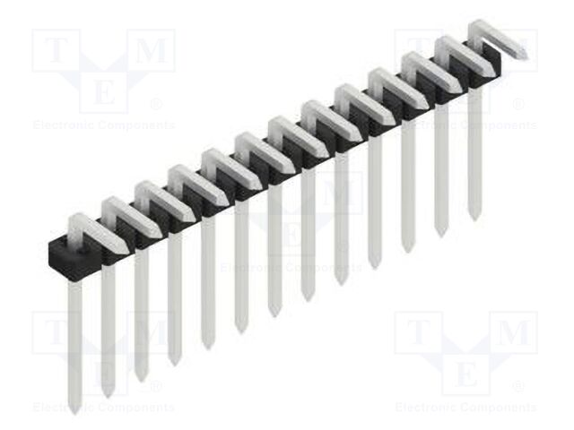 Connector: pin strips; pin header; male; PIN: 13; 2mm; THT; 1x13