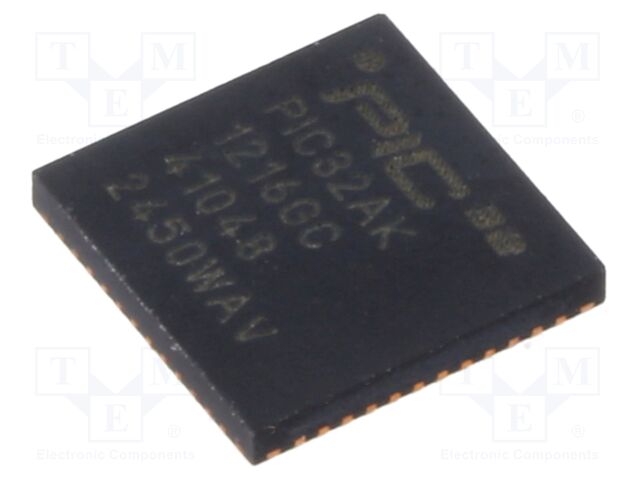 IC: PIC microcontroller; 128kB; 200MHz; 3÷3.6VDC; SMD; VQFN48; tube