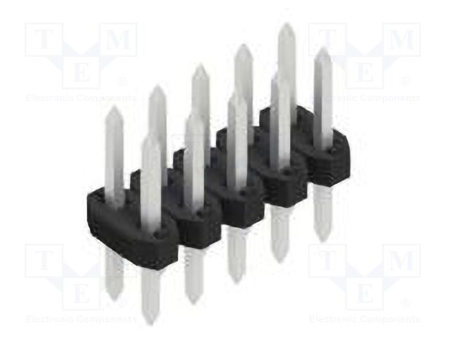 Connector: pin strips; pin header; male; PIN: 10; 2mm; THT; 2x5; 100V