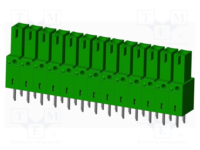 Connector: pluggable terminal block; socket; female; straight