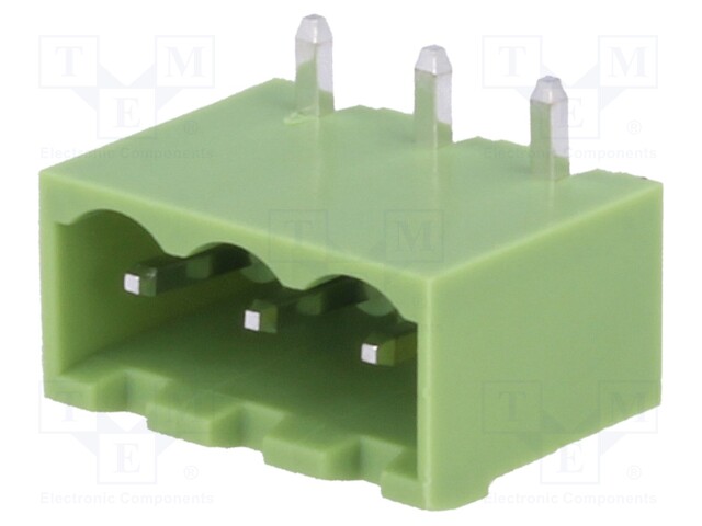 Pluggable terminal block; Contacts ph: 5.08mm; ways: 3; socket