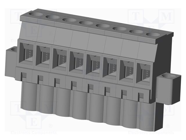 Connector: pluggable terminal block; plug; female; angled 90°