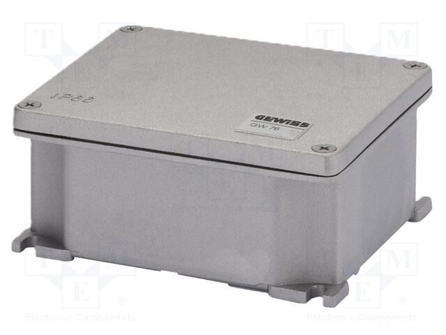 Enclosure: junction box; X: 189mm; Y: 167mm; Z: 80mm; wall mount