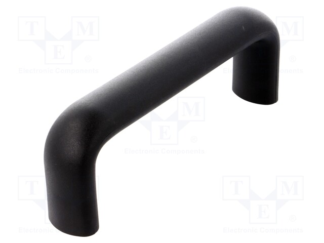 Handle; Mat: technopolymer (PP); black; H: 53mm; L: 148mm; W: 26mm