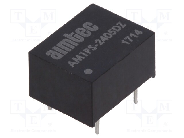 Converter: DC/DC; 1W; Uin: 21.6÷26.4V; Uout: 5VDC; Uout2: -5VDC; DIP8