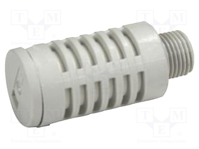 Sound suppression silencer; R 3/4"; outside; 10bar; 40dB; PBT
