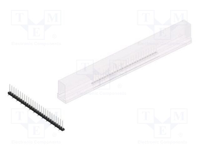 Connector: pin strips; pin header; male; PIN: 26; 2mm; SMT; 1x26