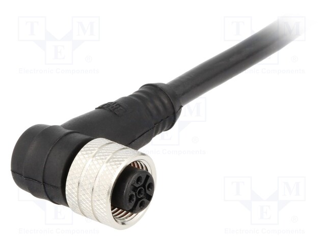 Plug; M12; PIN: 4; female; A code-DeviceNet / CANopen; 10m; IP67