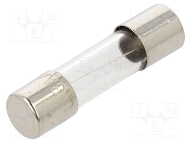 Fuse: fuse; 3A; 250VAC; medium time-lag; glass; 5.2x20mm; holders