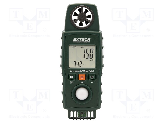 Thermoanemometer; 0÷50°C; 10÷95%RH; Humid.measur.accuracy: ±0,4%