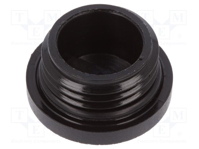 Stopper; M16; Mat: polyamide; black; Pcs: 10
