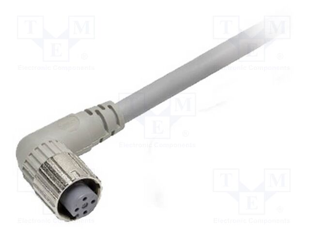 Connection lead; M12; angled; female