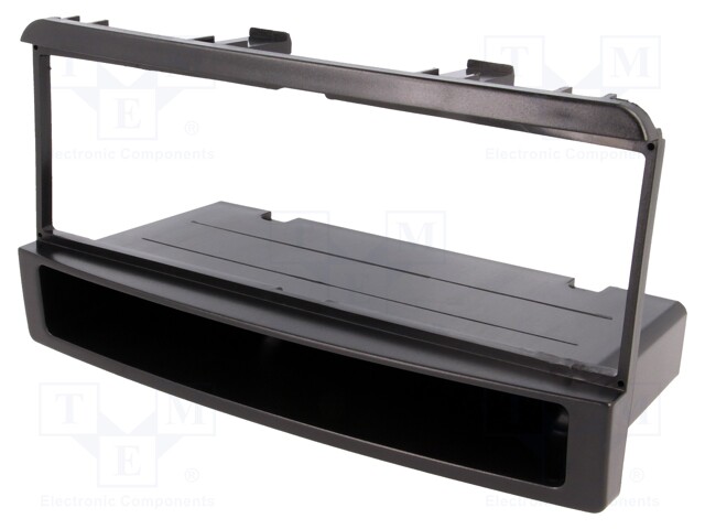 Radio mounting frame; Ford,Mazda; 1 DIN; black