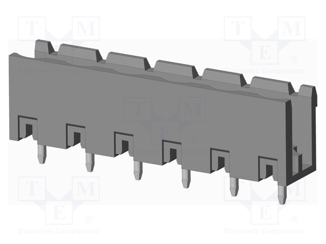 Connector: pluggable terminal block; socket; male; on PCBs
